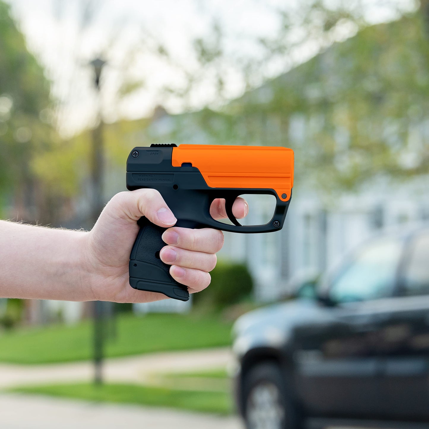 SABRE Pepper Spray Gun with Pepper Spray and Practice Spray