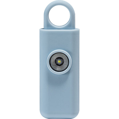 Safety Technology personal alarm in blue designed for elderly, children, and students, with a compact, easy-to-use emergency alert device.